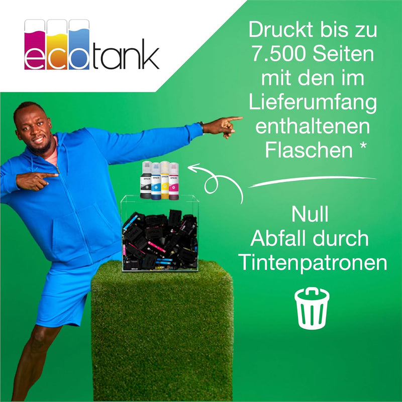 EcoTank ET-5800 DIN-A4-Multifunktions-WLAN-Tintentankdrucker mit Fax, ET-5800