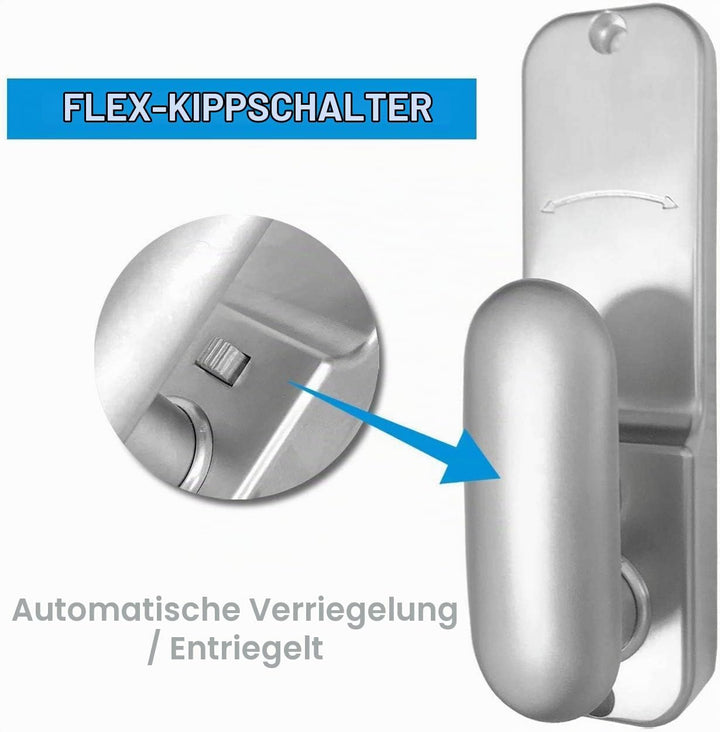 Spotact Schlüsselloses Türschloss Mit Mechanischem Codeschloss Retro Stil 6-Passwortschloss Geeignet