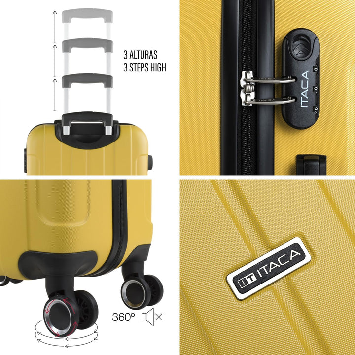 ITACA - Gepäck-Sets, Reisekoffer, Reisekoffer Set, Kofferset, Hartschalenkoffer, Trolley-Set, Luggag