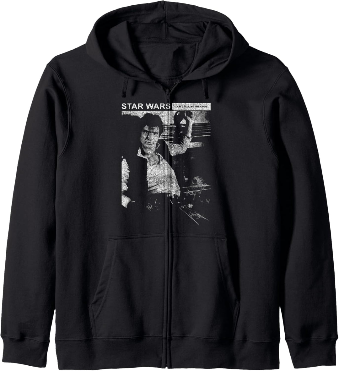 Star Wars Han Solo Distressed Portrait Kapuzenjacke