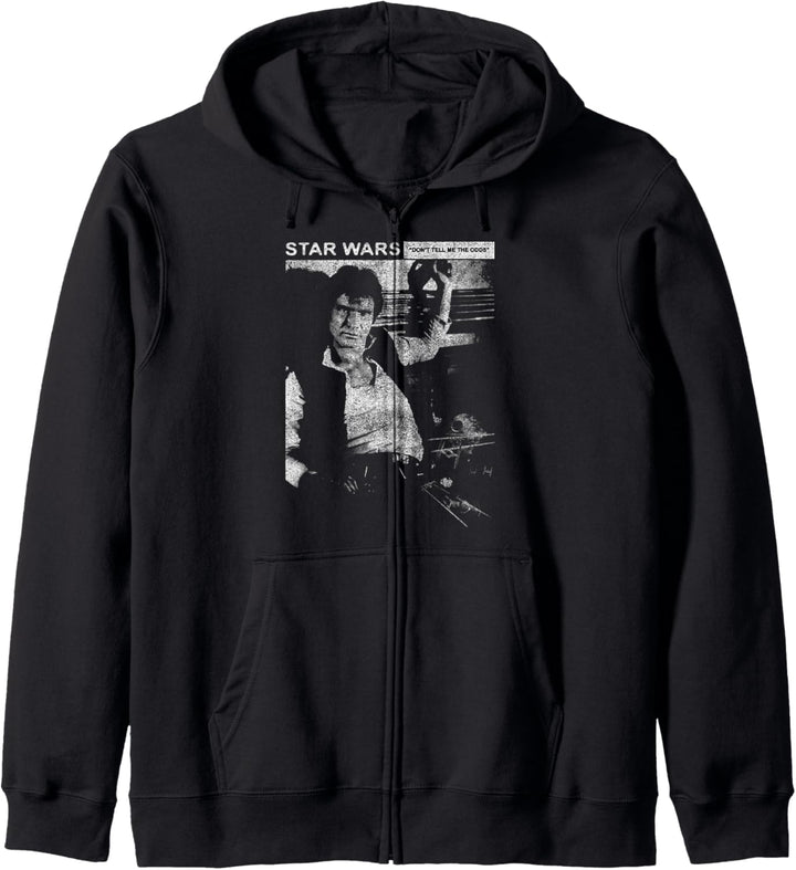 Star Wars Han Solo Distressed Portrait Kapuzenjacke