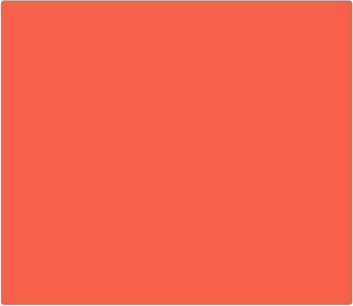 banjado® Herdabdeckplatte Glas 1-teilig 60x52 cm/Schneidebrett Herdabdeckung mit Motiv Orange/Herdab