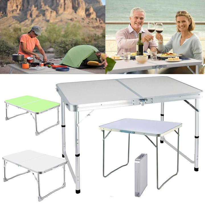 Klapptisch 70 cm, Campingbock, Picknick, Garten, Küche, Esszimmer, Terrasse, Grill, Partytisch mit t