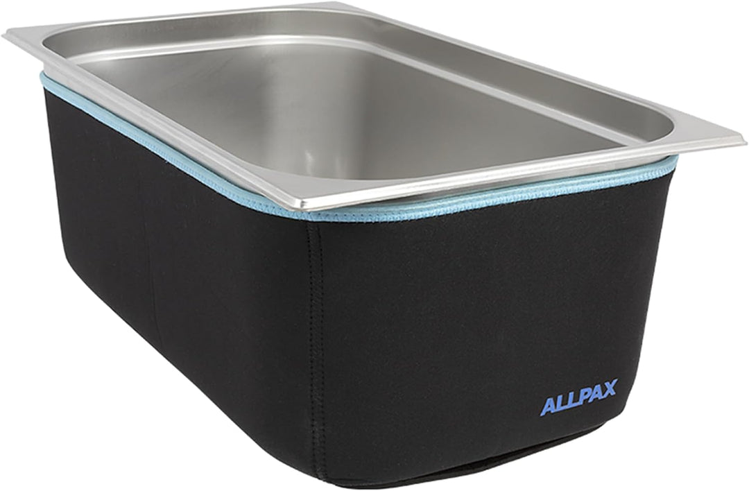 Sous Vide Isolierungs-Set GN 1/1: GN 1/1 Behälter (200mm) inkl. Isolierung + GN 1/1 Deckel mit Aussc
