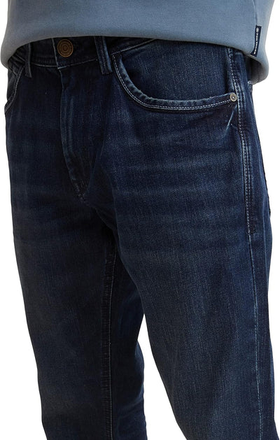 TOM TAILOR Herren Marvin Straight Jeans 29W / 32L 10114 - Clean Dark Stone Blue Denim, 29W / 32L 101