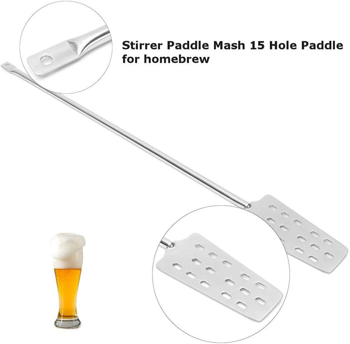 Mischpaddel Mit Langem Griff, Braupaddel, Bierrührer, Edelstahl, Weinmischrührer, Bierbrauzubehör Fü
