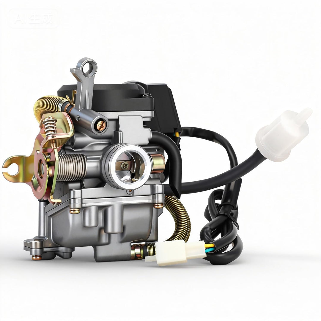 JFG RACING 18 mm CVK PD18J Vergaser für 4-Takt GY6 50CC 139QMB 139QMA Scooter Jonway Baja Jmstar Lan