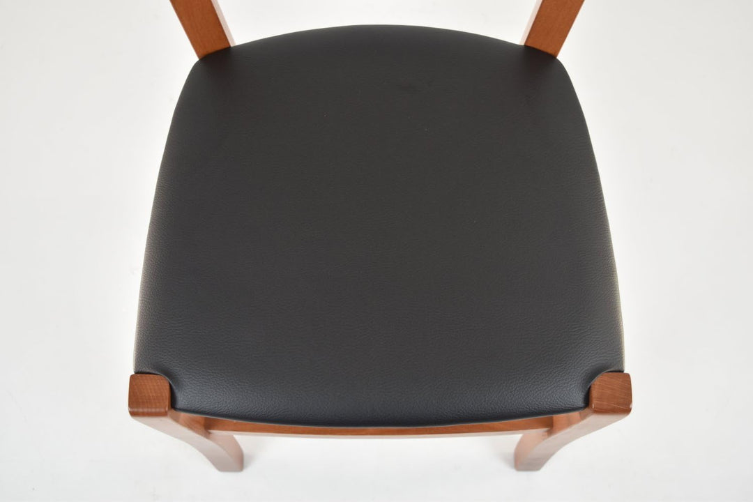 Tommychairs - Stuhl VENICE für Küche und Esszimmer, robuste Struktur aus lackiertem Buchenholz im Fa