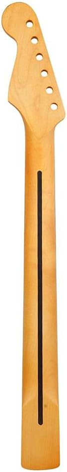 E-Gitarre-Hals, 22 Fret-Ahorn-Griffbrett-Gitarre-Hals, Gitarre-Fender-Hals für DIY-Teile Ersatz