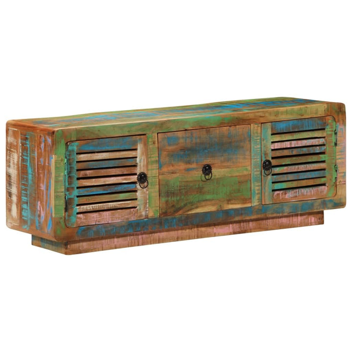 vidaXL TV Schrank, Lowboard für Fernseher, HiFi-Schrank Fernsehtisch mit Stauraum, TV Möbel Fernsehs