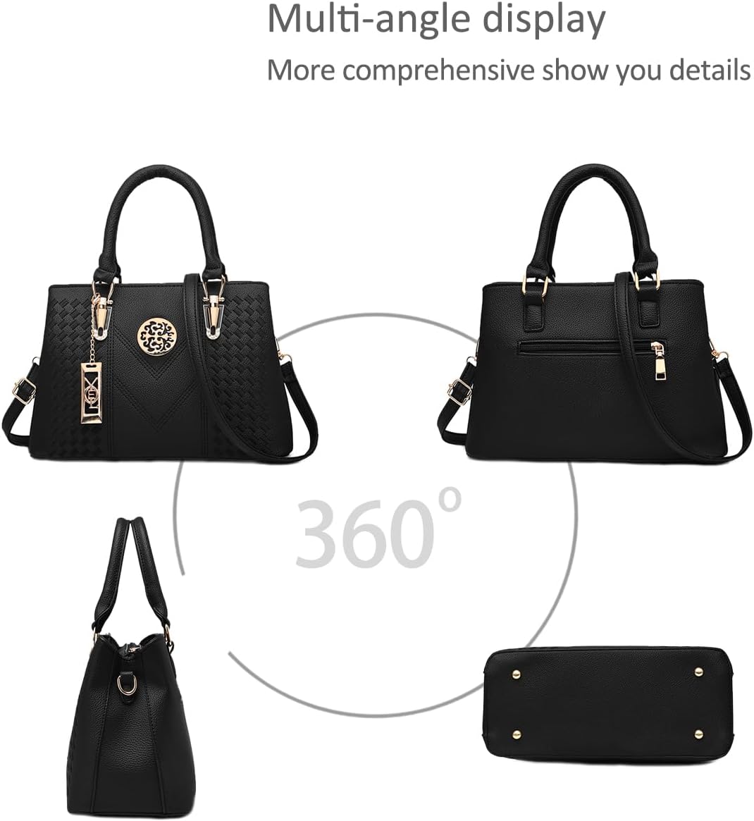 NICOLE &amp; DORIS Elegant Taschen Damen Handtaschen Umhängetasche Crossbody Bag Frauen Schultertaschen