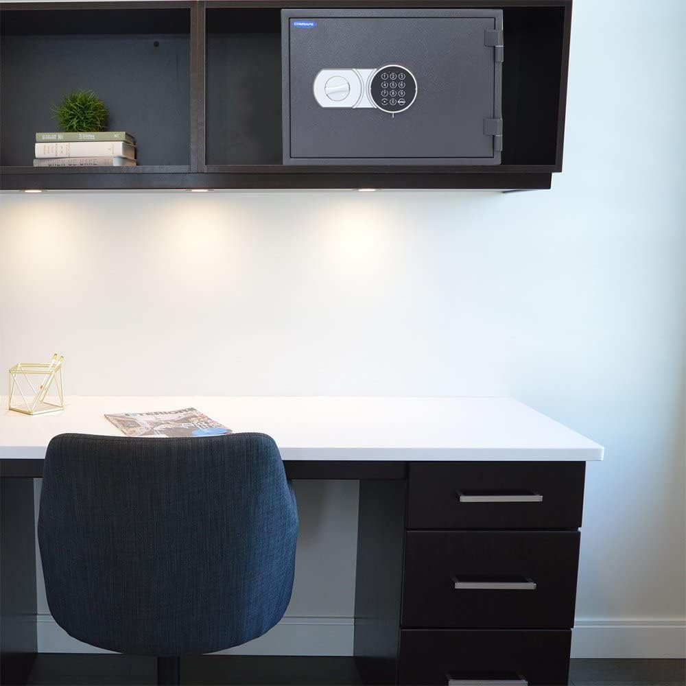 Profirst Feuerschutztresor Versal Fire 40 Elektronikschloss Notöffnung 60 minütiger Feuerschutz Kuns