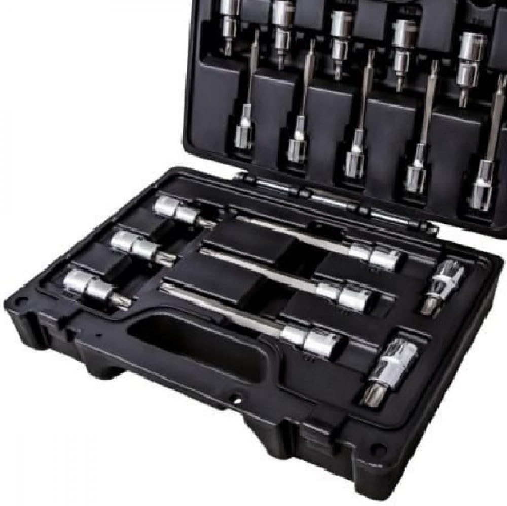Beta BW 923E-TX/C18 - Sortiment mit 18 steckschlüsseln für Torx®-Schrauben im kunststoffkasten Nachf