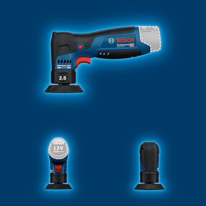 Bosch Akku - Exzenterschleifer GEX 12 V-77 (Ausführung: 06019L2100, Solo/Karton)