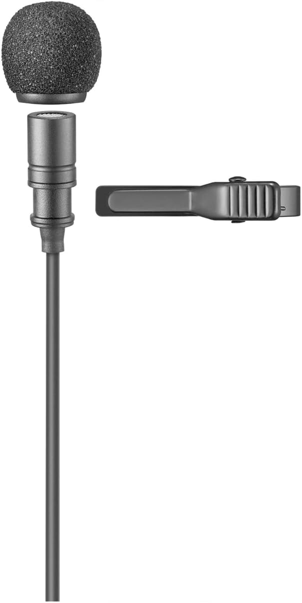 Godox LMS-60G Omnidirektionales Lavalier-Mikrofon mit einstellbarer Verstärkung