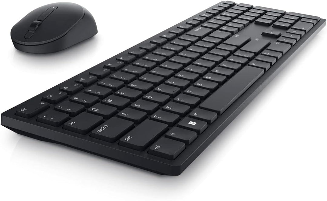 Dell KM5221W, Pro Wireless, Tastatur und Maus Set, German (QWERTZ), schwarz