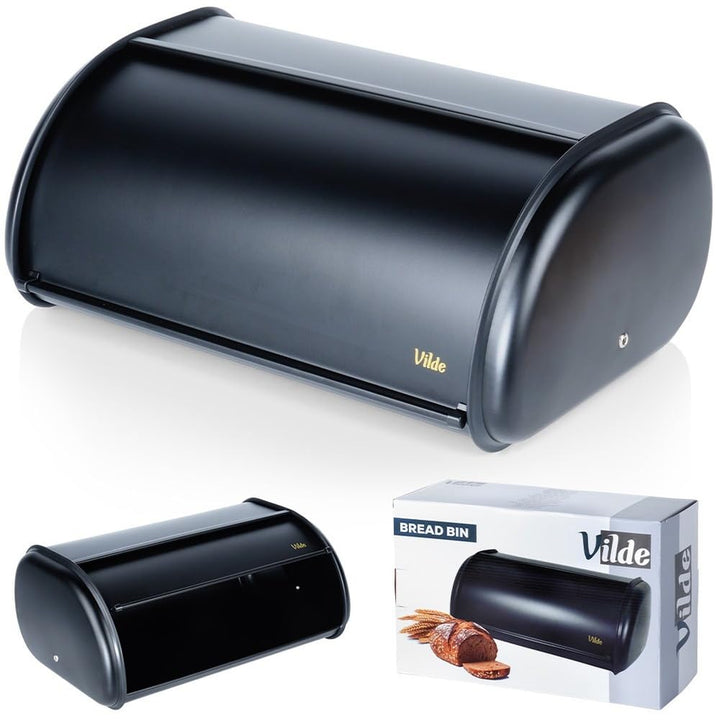 Vilde - Brotkasten metall - Brotbox- Brotbehälter aus Stahl - Bread box - Brot aufbewahrungsbox - sc