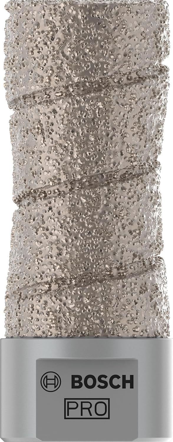Bosch Professional 1x Diamanttrockenbohrer Dry Speed Best for Ceramic (für Trockenbohren von Hartker
