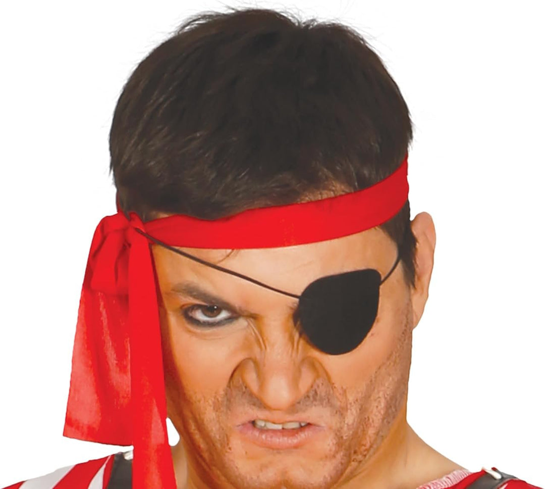 FIESTAS GUIRCA | Pirata de Ultramar Kostüm für Erwachsene - Hemd, Kopftuch, Gürtel und Hose - Korsar