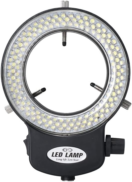 Toplionace Einstellbare Mikroskop Lichtquelle LED Ringlicht Industrielle Lichtquelle 144 Lampenperle