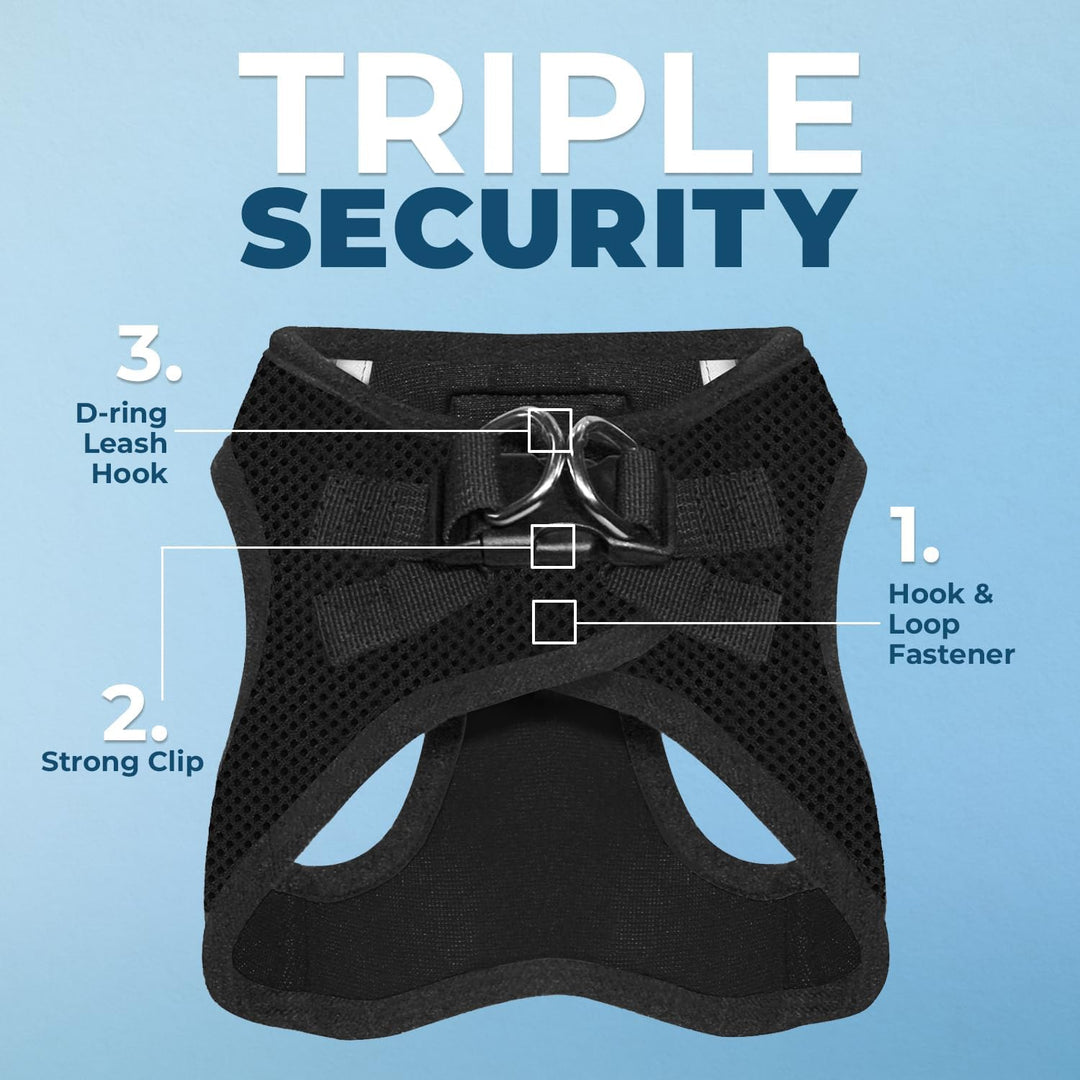 Best Pet Supplies Voyager Step-In Air Hundegeschirr – Allwetter Mesh Step In Weste Geschirr für klei