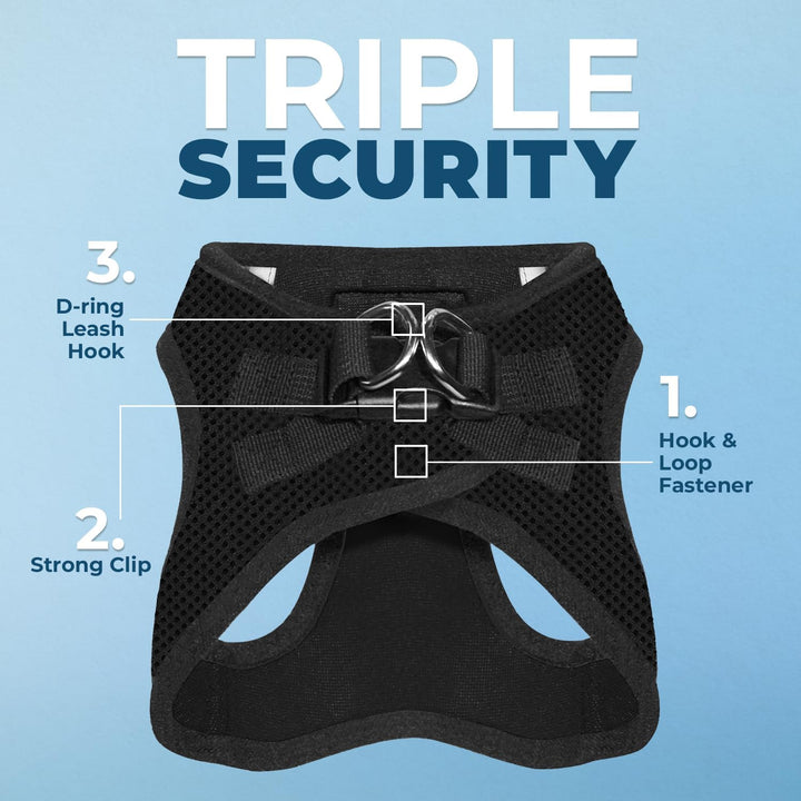 Best Pet Supplies Voyager Step-In Air Hundegeschirr – Allwetter Mesh Step In Weste Geschirr für klei