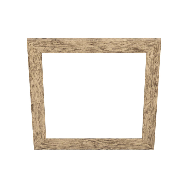 EGLO Deko-Rahmen aus Holz, Zubehör für LED Panel Salobrena 45 x 45 cm, quadratischer Holz-Rahmen in