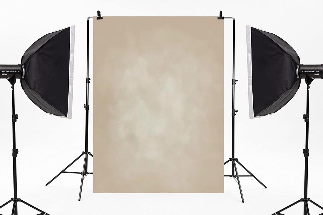Kate 1.5x2.2m Beige Portrait Hintergrund Beige Textur Hintergrund Beige Mikrofaser Hintergrund Studi