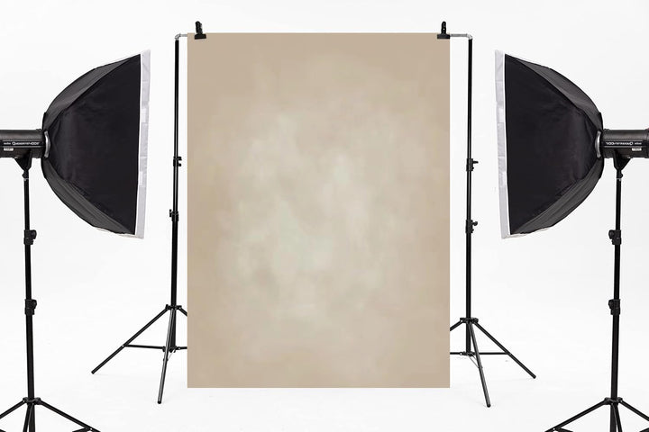 Kate 1.5x2.2m Beige Portrait Hintergrund Beige Textur Hintergrund Beige Mikrofaser Hintergrund Studi