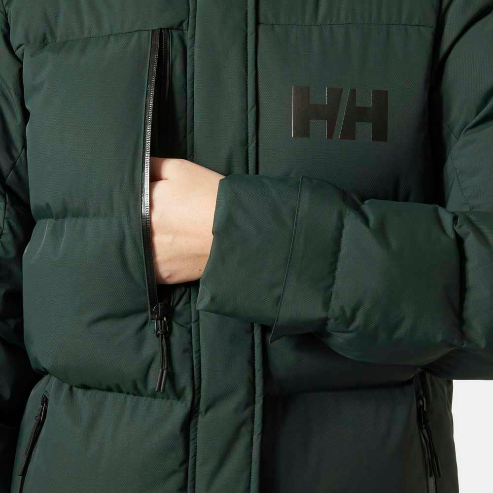 Helly Hansen Damen Adore Puffy Parka XL Dunkler Dschungel, XL Dunkler Dschungel