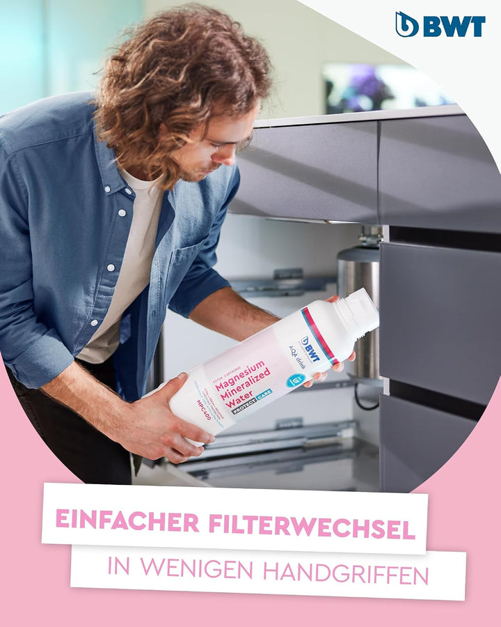 BWT Filterkartusche MyAQUA Taste, Trinkwasserfilter, Wasserhahnfilter, Taste