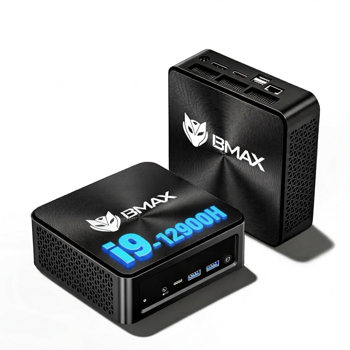 BMAX Mini PC Intel Core i9-12900HK (bis zu 5,0 GHz, 14C/20T), 24GB LPDDR5+1TB SSD | Mini Computer mi