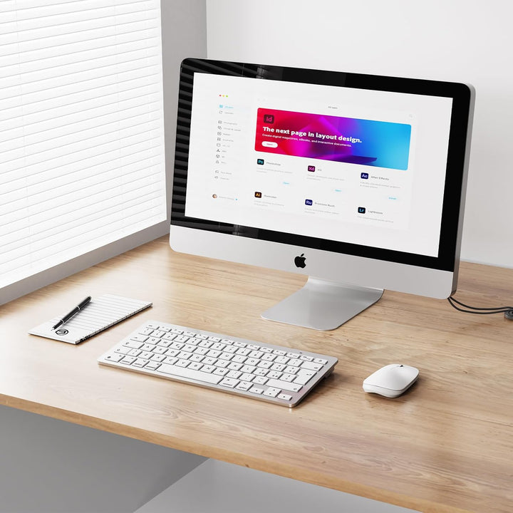 OMOTON Bluetooth Maus für Mac OS, kabllose Maus kompatible mit MacBook air/pro,iMac, ipad, Bluetooth