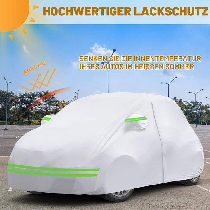 Autoabdeckung Vollgarage Ersatz für VW Beetle 1960-1980, Allwetter Reflektierende Autoabdeckung mit