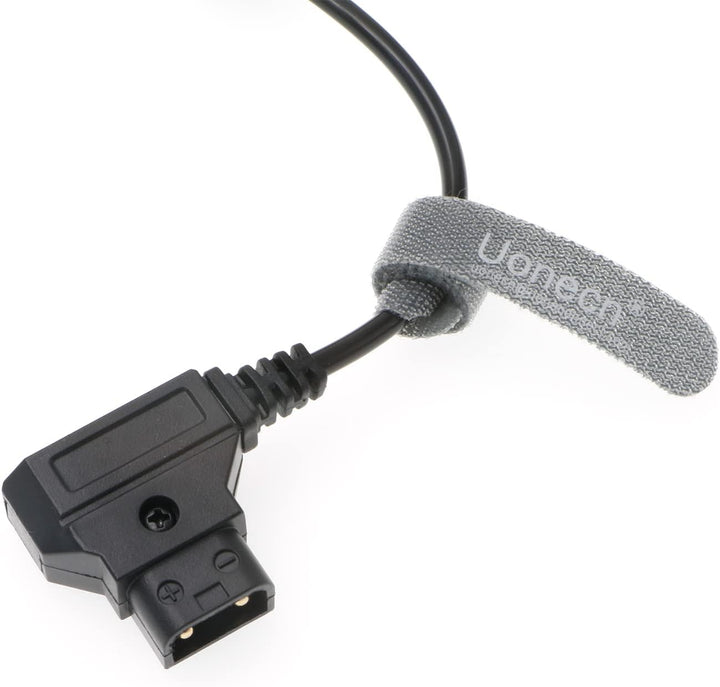 Uonecn LP-E6 Dummy Akku zu D-Tap Spiral Kabel für Canon 5D4 5DSR 5D2 5D3 6D 60D 7D2 70D 80D