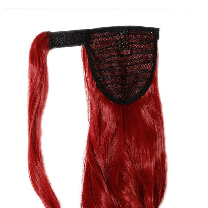Pferdeschwanz Haarteil Zopf Clip in Ponytail Haarverlängerung Synthetik Haare Extension Hair Piece W
