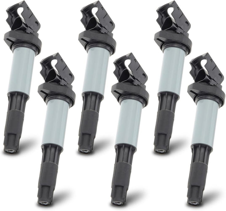 Frankberg 6x Zündspule Zündmodul Kompatibel mit E46 E90 E91 E92 E93 E39 E60 E61 F07 E63 E64 F13 E81