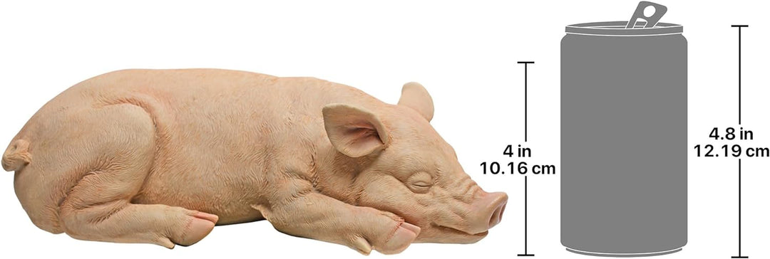 Design Toscano Gartenfigur Piggy: Sandman, Sandman
