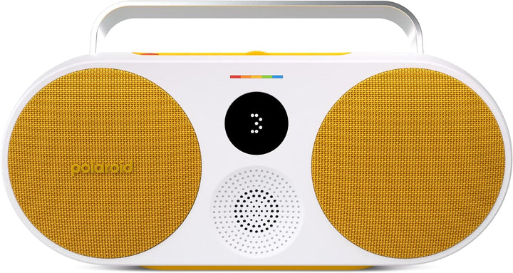 Polaroid P3 Music Player (Yellow) - Retro-Futuristic Boombox Wireless Bluetooth Speaker Rechargeable
