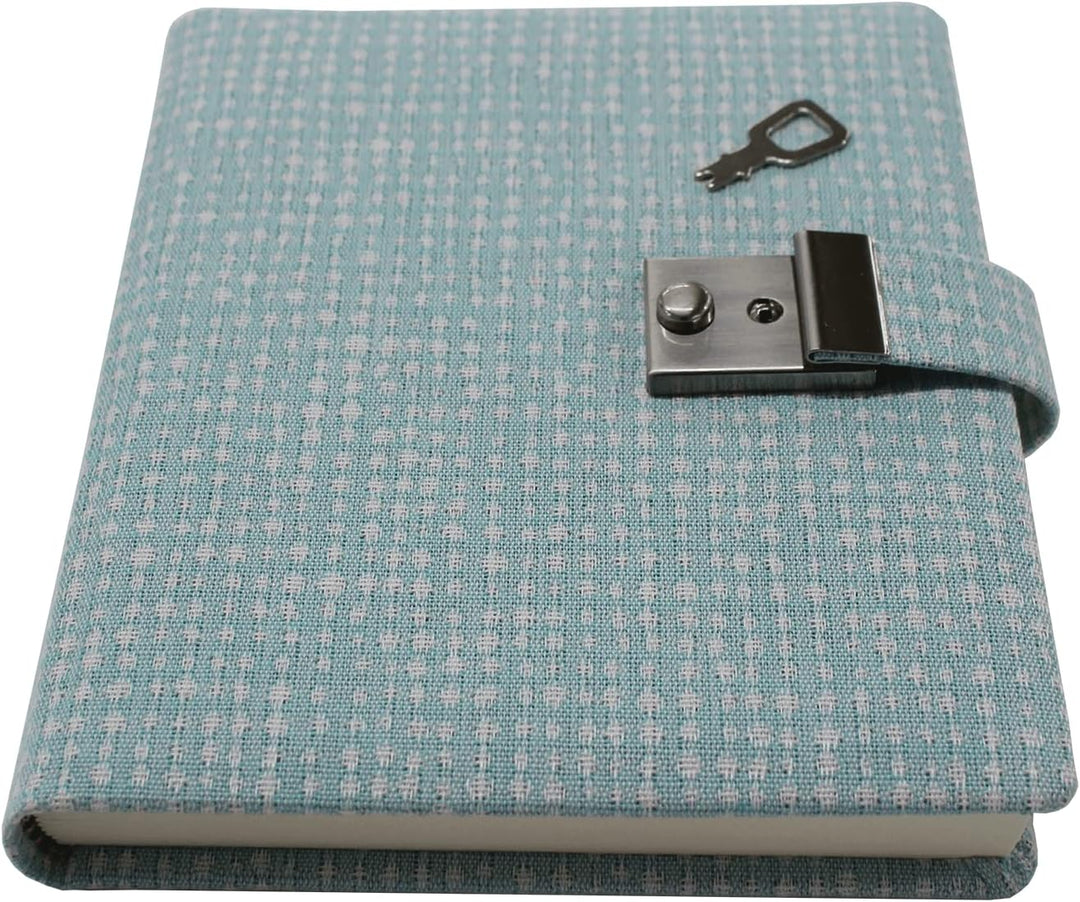 Tagebuch mit Schloss Benny in Blau
