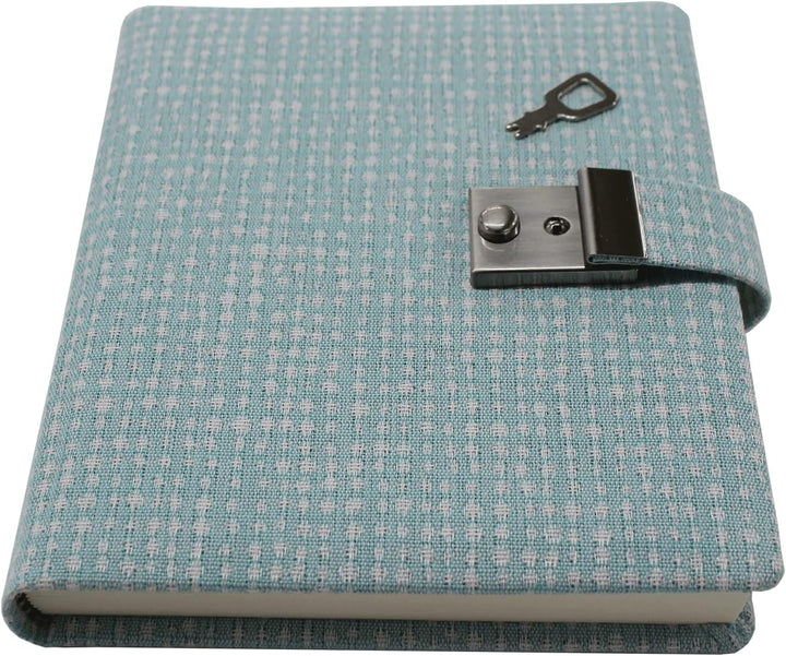 Tagebuch mit Schloss Benny in Blau