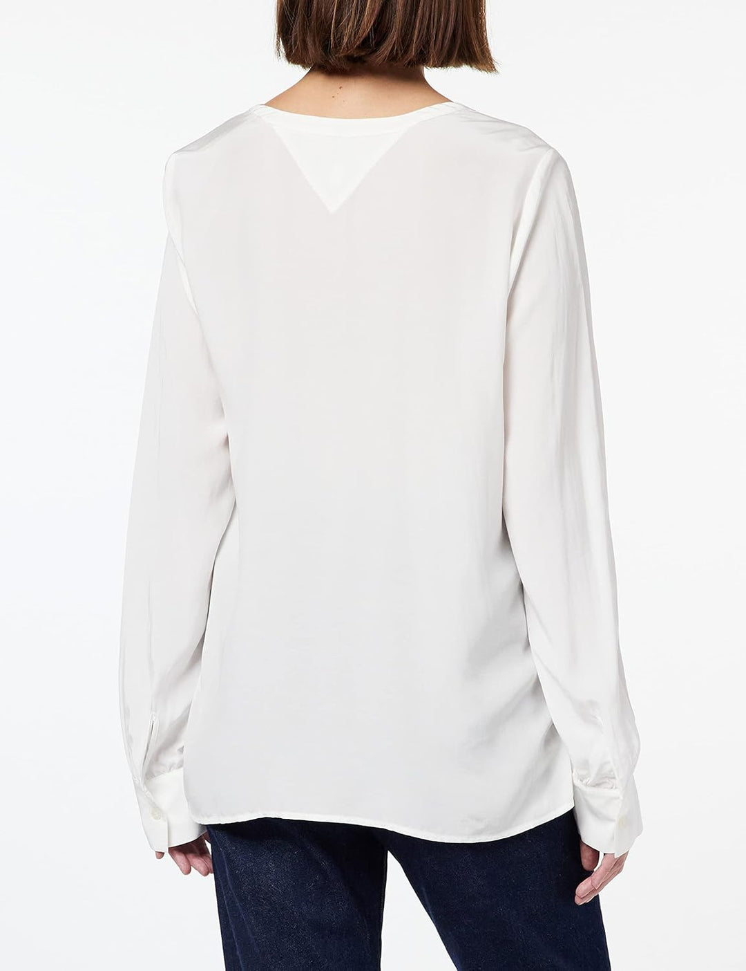 Tommy Hilfiger Damen Blusen 40 Weiss (Ecru), 40 Weiss (Ecru)