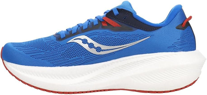 Saucony Herren Triumph 21 Sneaker 40.5 EU Cobalt Silver, 40.5 EU Cobalt Silver