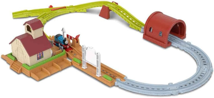 Thomas &amp; Friends Glockenstation Spielset und Schiebebahn | Enthält 1 Lok und Schiene, Details: Glock