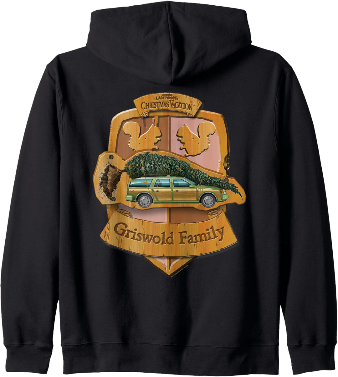 Christmas Vacation Griswold Family Crest Weihnachten Kapuzenjacke