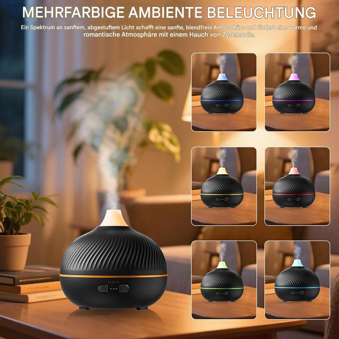 Elektrischer Ätherisches Öl Diffuser,USB Steckdosenbetrieb Leise mit Timer | Elektrischer Aroma Diff