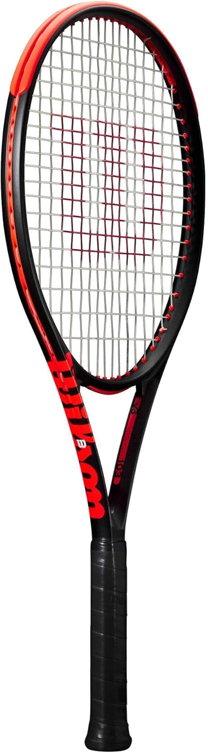 Wilson Clash Team 103 V3 Tennis Racket 4-1/2" (4) Schwarz, 4-1/2" (4) Schwarz