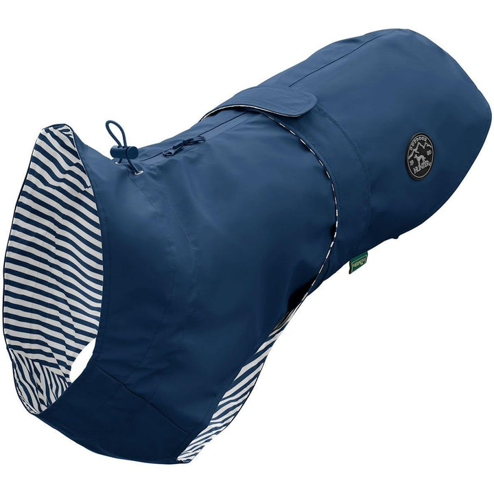 Hunter Hunde-Regenmantel Milford, Farbe: blau, ergonomische Passform für optimalen Schutz, individue