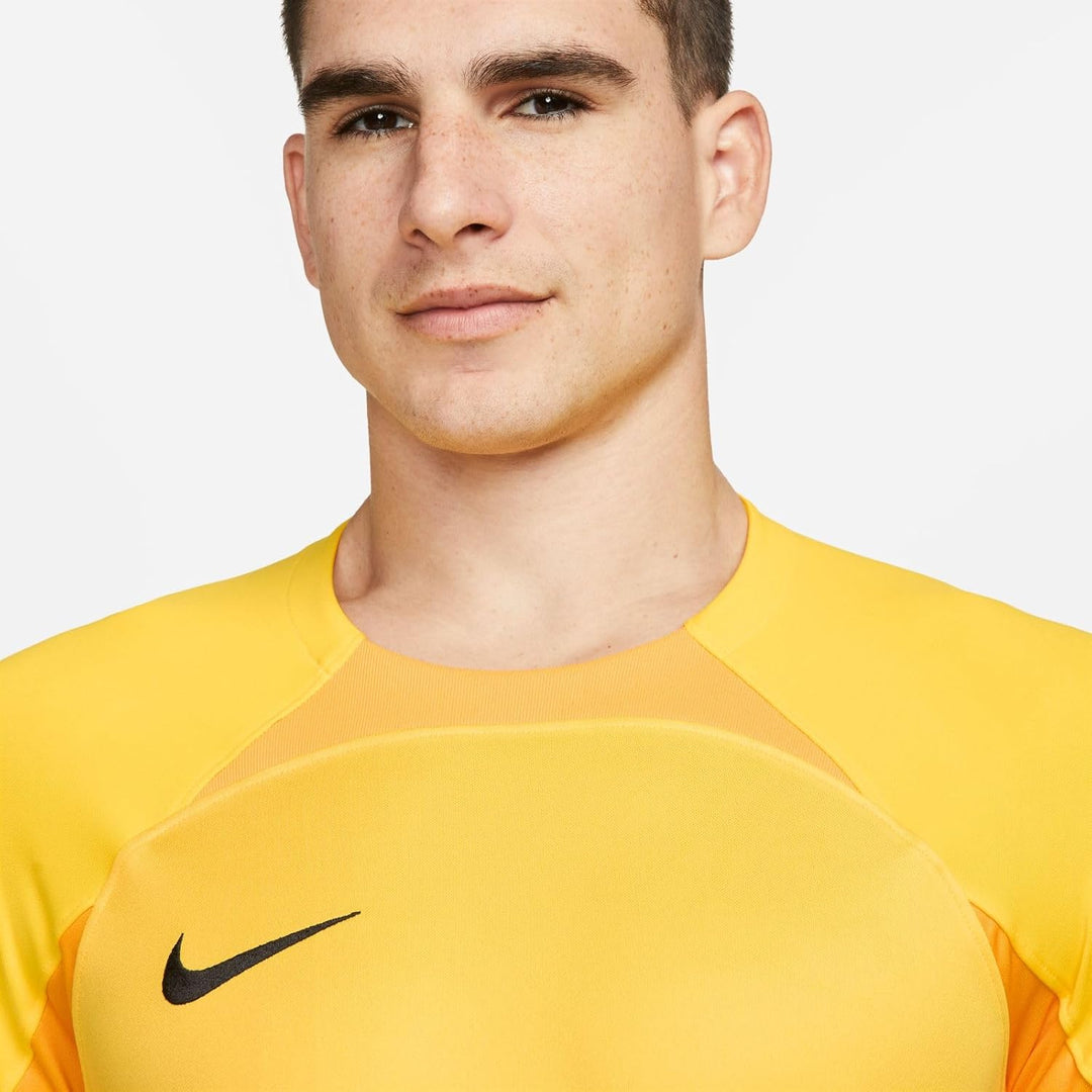 Nike Herren M Nk Dfadv Gardien Iv Gk Jsyls T-Shirt M Tour Yellow/University Gold/Black, M Tour Yello