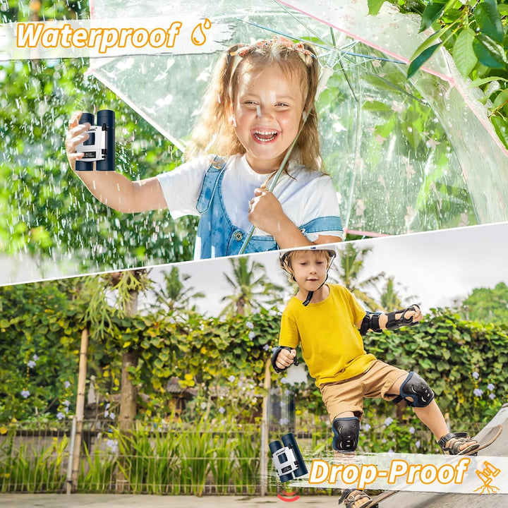 USCAMEL Fernglas für Kinder und Erwachsene, 8×21 Kompakt Fernglas Wasserdichtes für Vogelbeobachtung